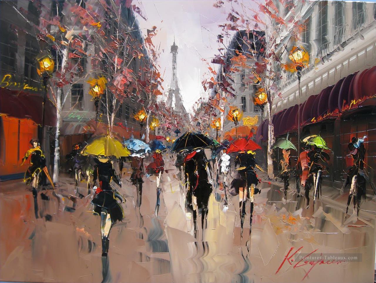 Kal Gajoum Romance à Paris Peintures à l'huile
